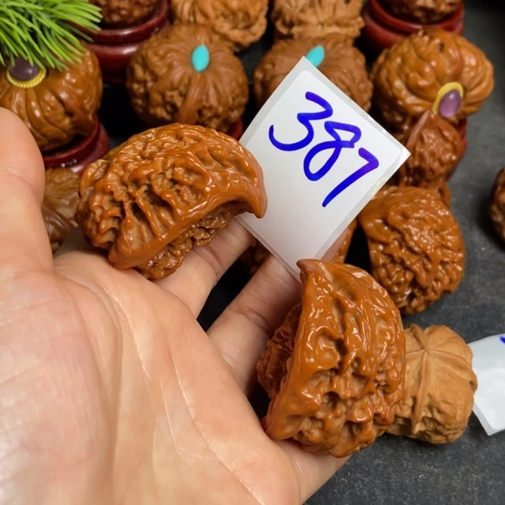 文玩核桃把件蛇387