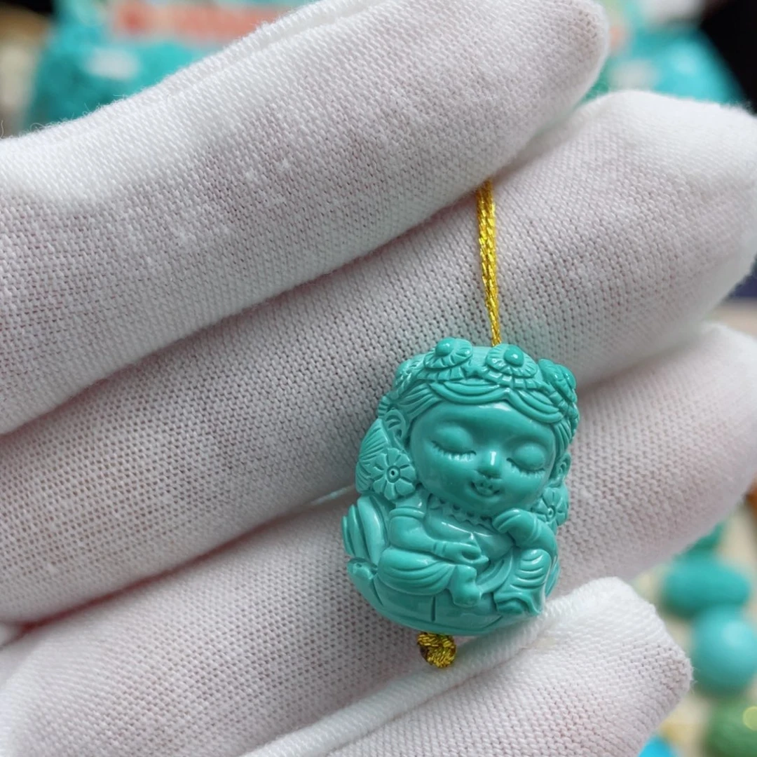 绿松石未镶嵌珠宝奇石