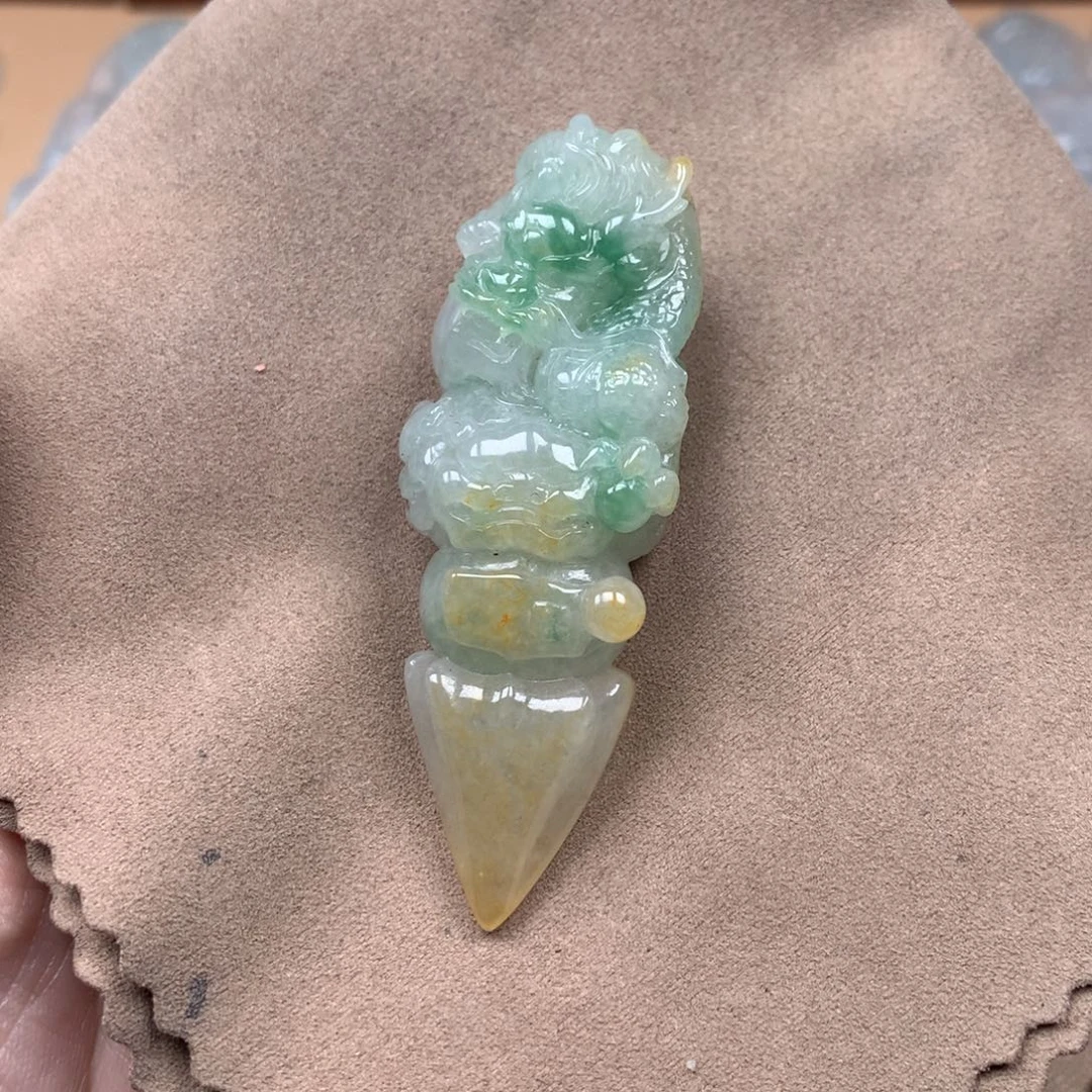 翡翠未镶嵌颈饰缅甸翡翠A货