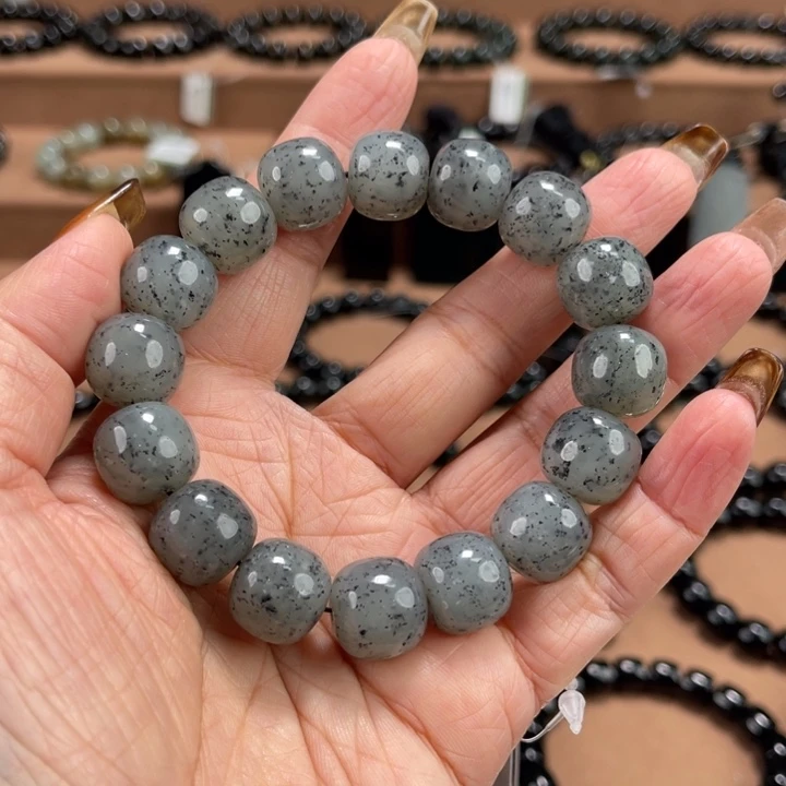 一***）和田玉未镶嵌手链14