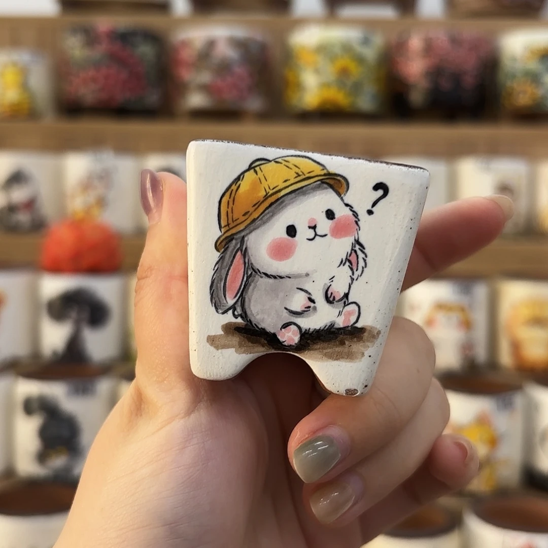 123457788999手绘花盆