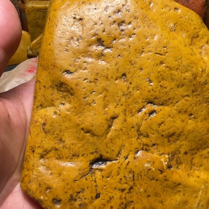 田黄石霜*昌化田黄石