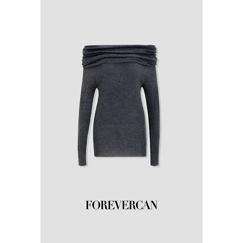 FOREVERCAN“Less Is More” 一字肩泰晤士上衣 MY3707