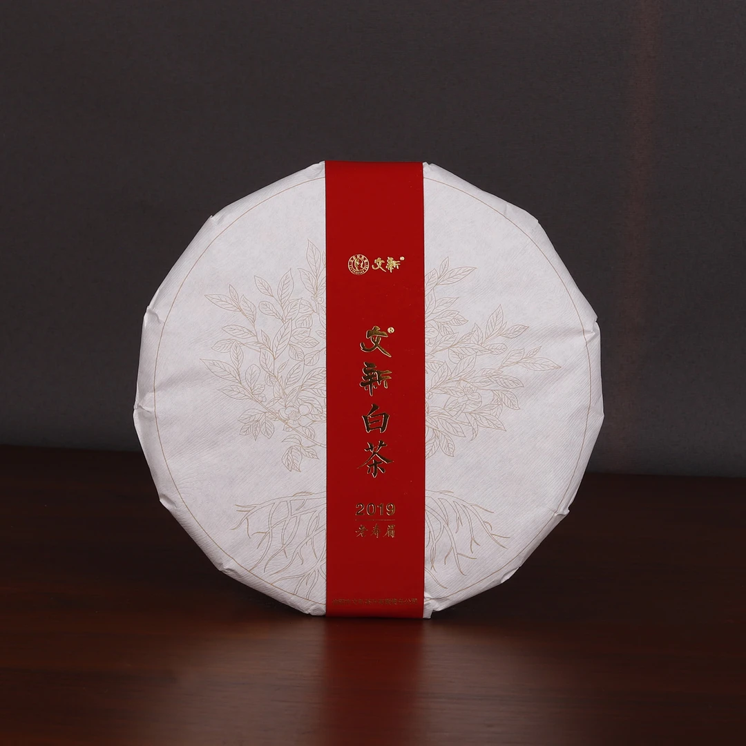 文新茶叶紧压白茶2019寿眉
