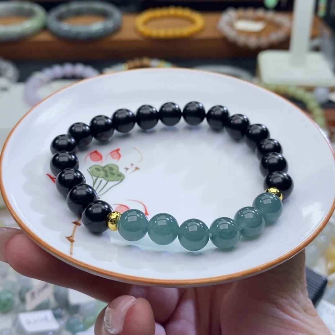 未镶嵌手链翡翠翡翠d1641卡7.8