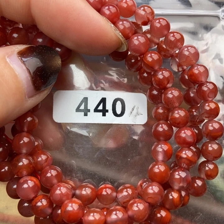 南红玛瑙未镶嵌手链