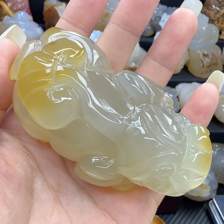 玛瑙/玉髓合金摆件