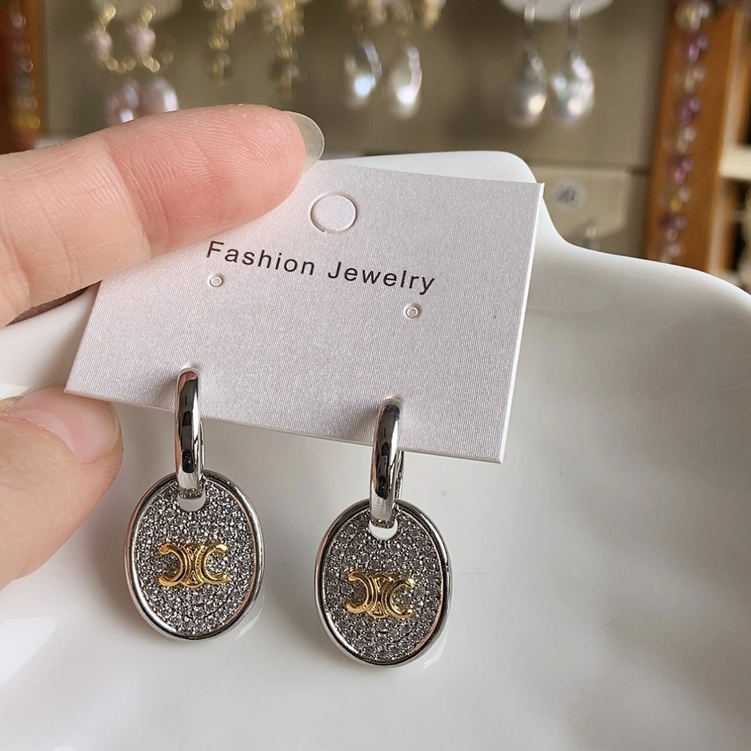 吊坠(不含链)淡水珍珠合金特价耳饰4053