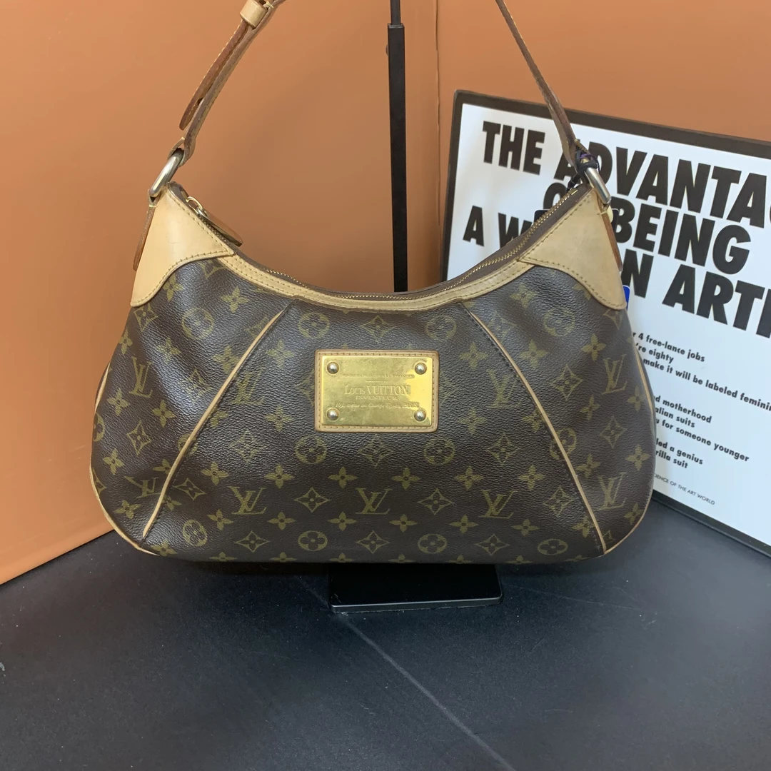 95新 LouisVuitton/路易威登 lv单肩包/路易威登金牌南瓜腋下包