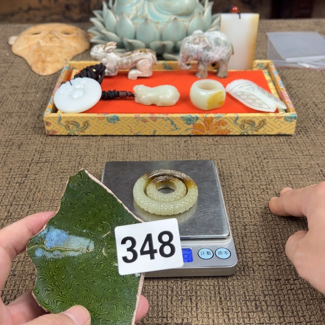 瓷片陶瓷杂项配饰摆件