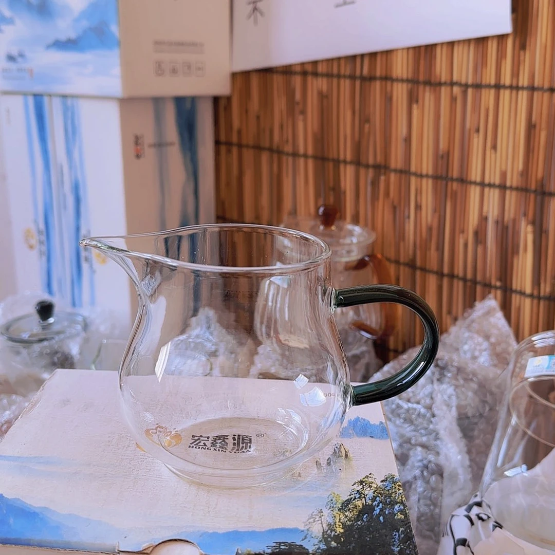 高硼硅玻璃茶水分离款瑕疵G436绿02