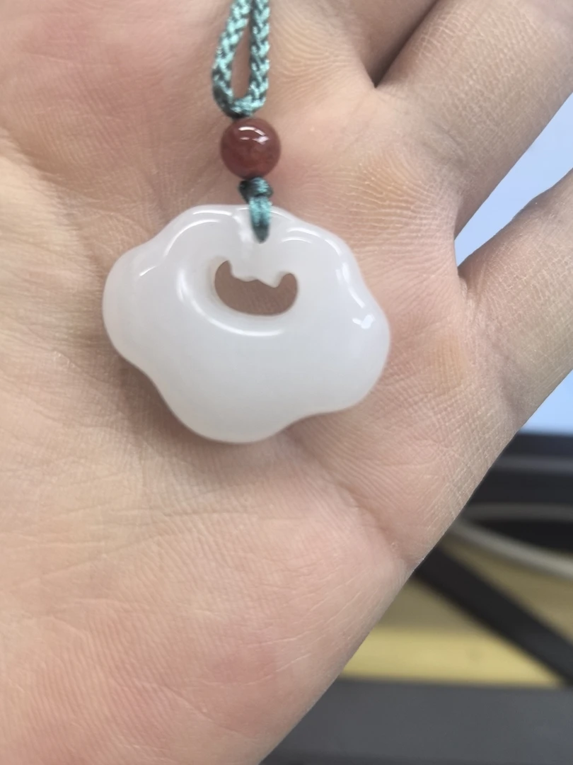 纯天然金丝玉平安锁