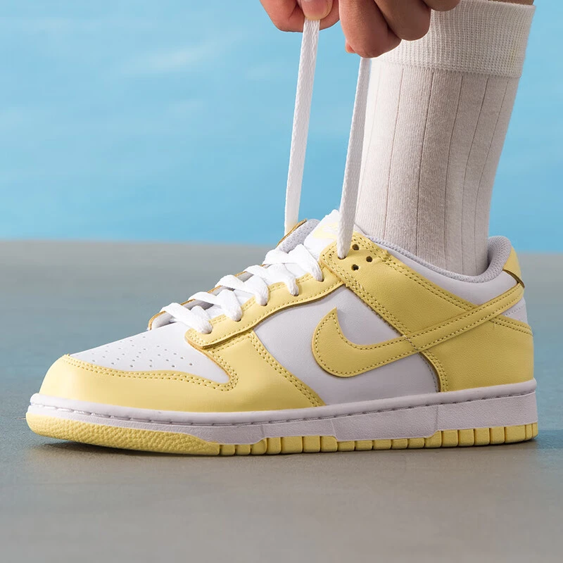 耐克（NIKE）女鞋大童DUNK LOW低帮运动鞋百搭休闲鞋板鞋FB9109-126