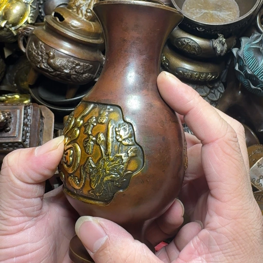 铜器摆件收收藏藏