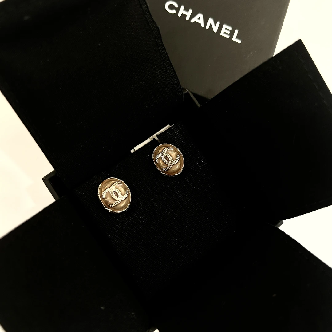 99新 Chanel/香奈儿 7姐专场/巴洛克双C耳钉