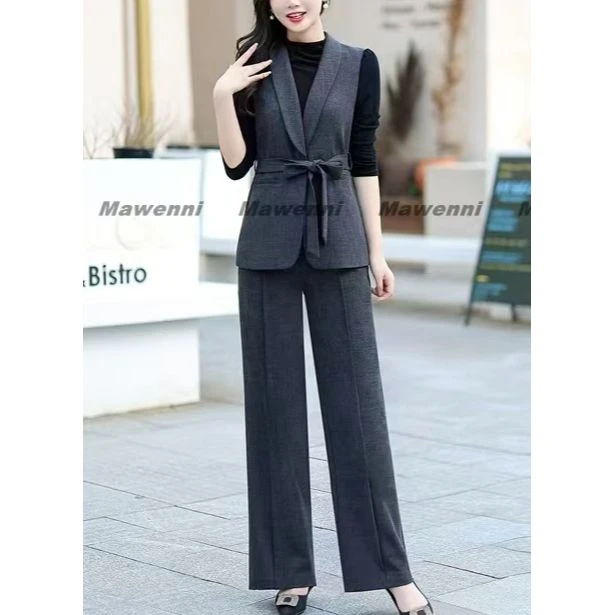 TY5142155回味依衣高级感时尚设计师三件套女装套裤