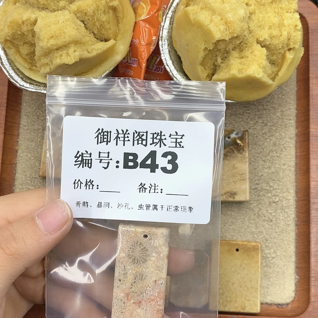 硅化珊瑚（珊瑚玉）颈饰未镶嵌恶***鹅