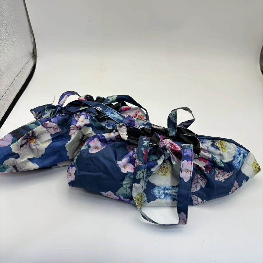 H#雨伞花色双面花卉图案