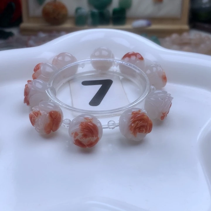 石英质玉手链未镶嵌