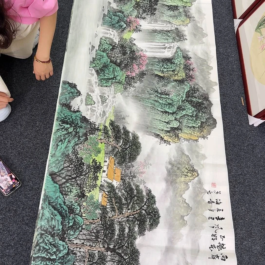 纯手绘的好看作品