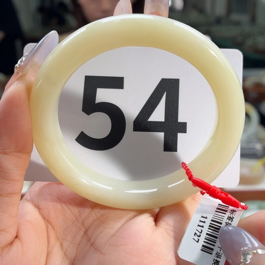 和田玉手镯未镶嵌纹纹