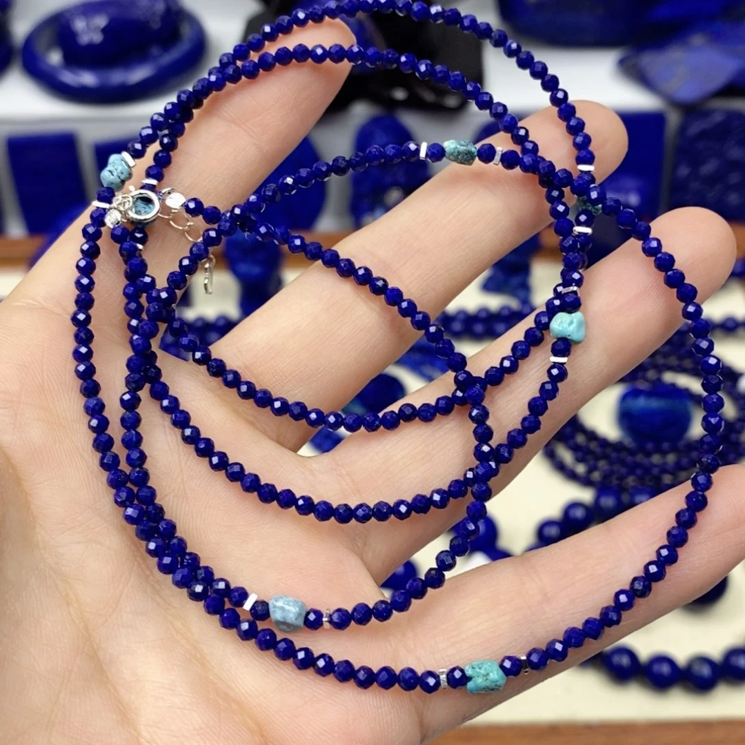 青金石颈饰未镶嵌