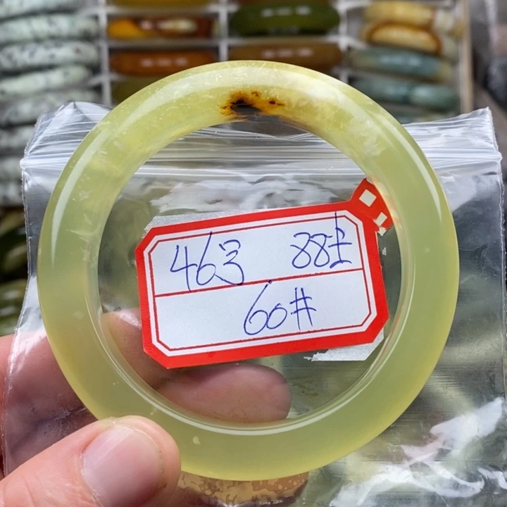 未镶嵌蛇纹石玉手绳