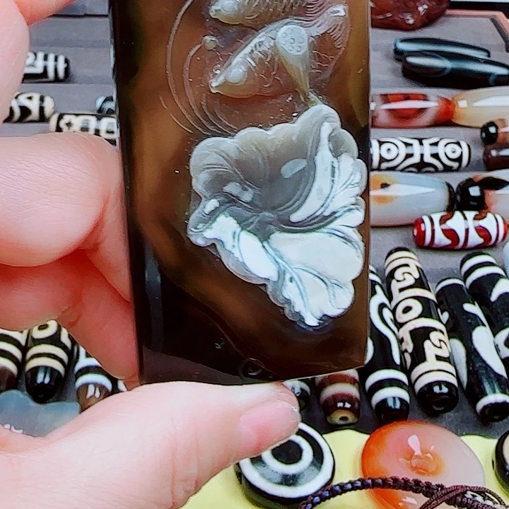玛瑙/玉髓合金珠宝半成品