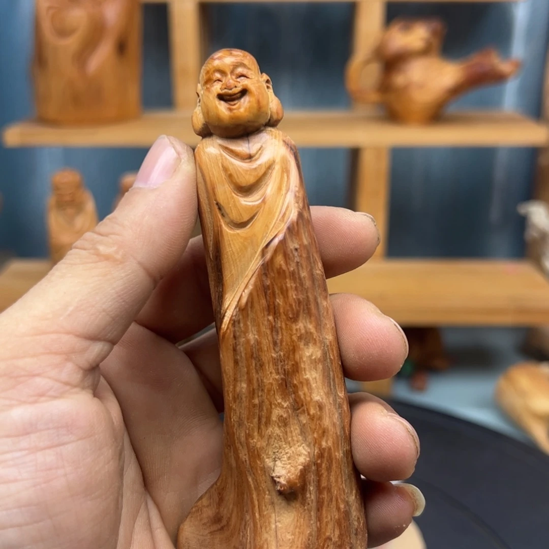 木s****3崖柏木摆件手把件