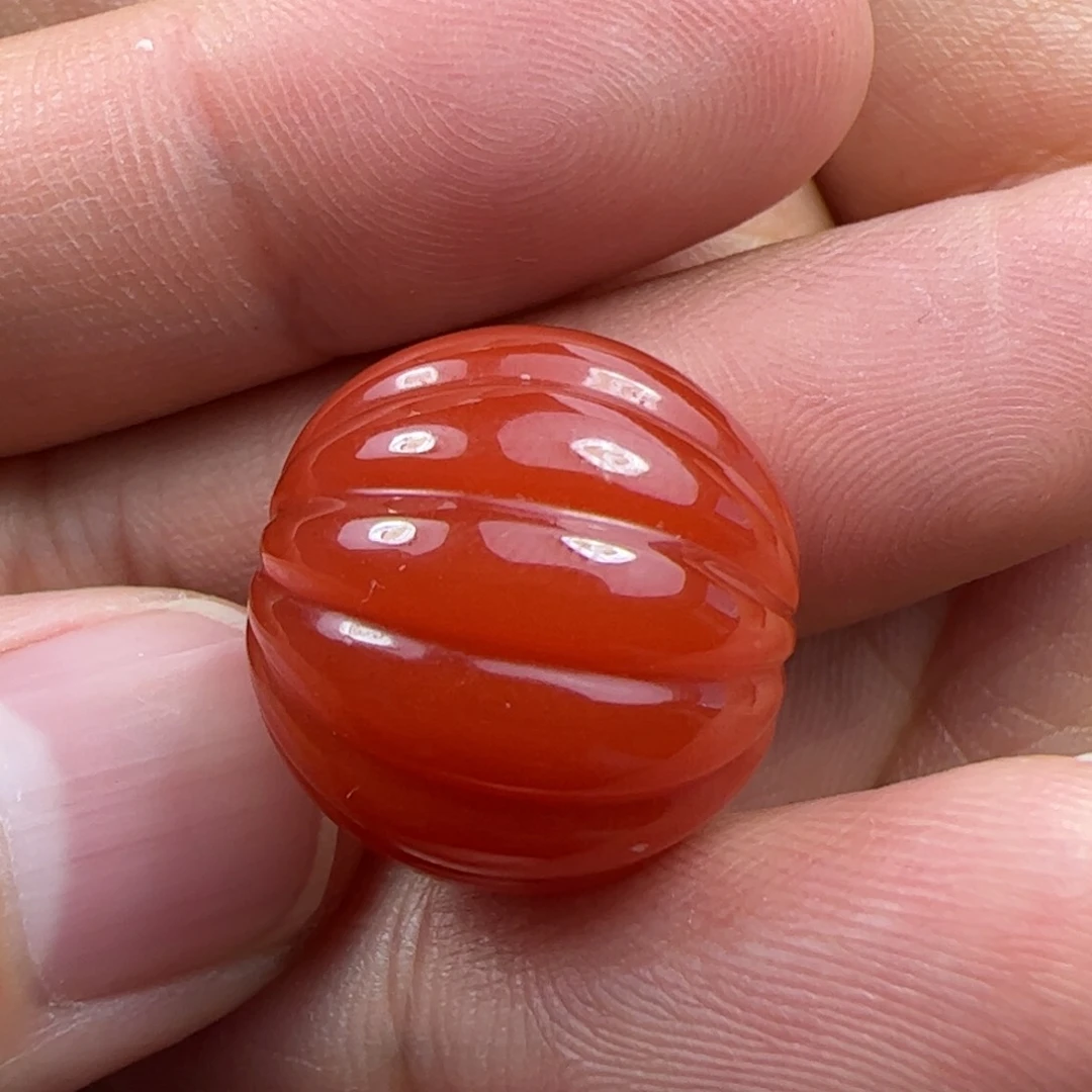 未镶嵌瓜珠南红玛瑙