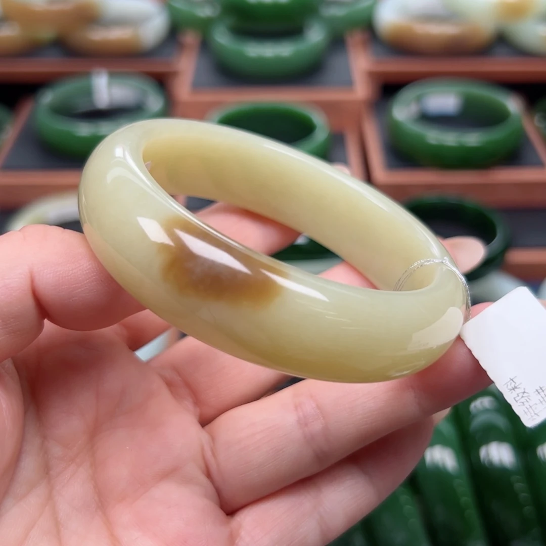 未镶嵌手镯和田玉5859圈口