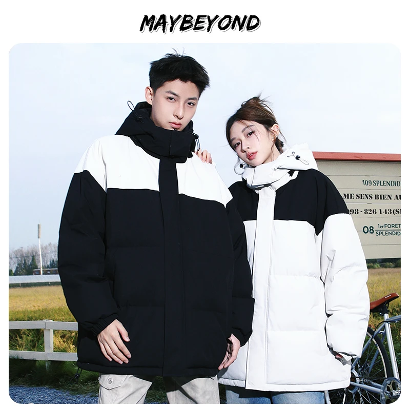 MAYBEYOND 24AW秋冬新款休闲百搭时尚情侣款棉衣