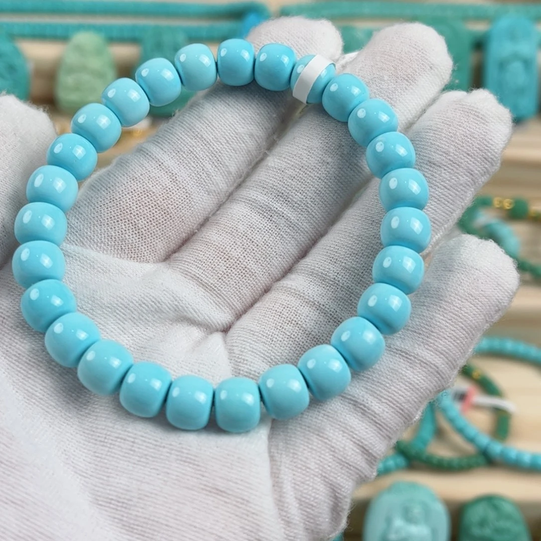 未镶嵌绿松石手串