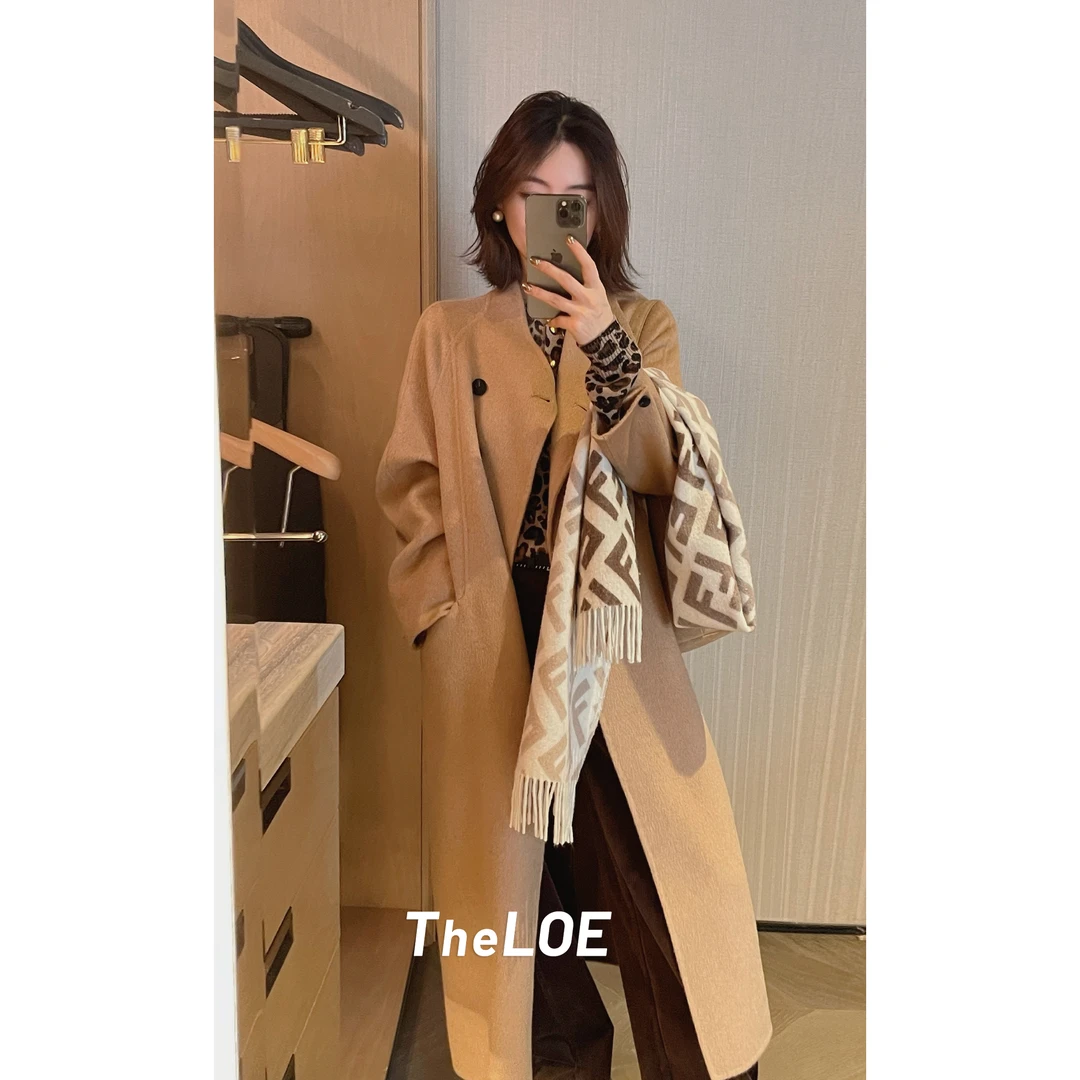 TheLOE/【一生挚爱】100纯骆驼绒可以裸穿大衣1207g大衣#LE-2868