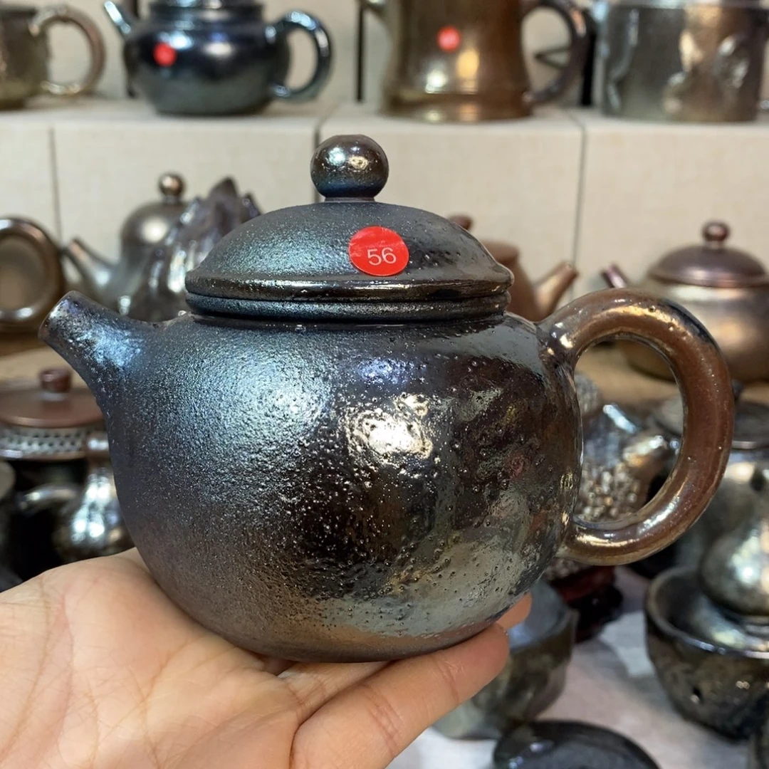 云南建水紫陶柴烧微瑕特价壶