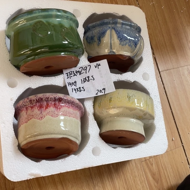 粗陶多肉花盆微瑕297