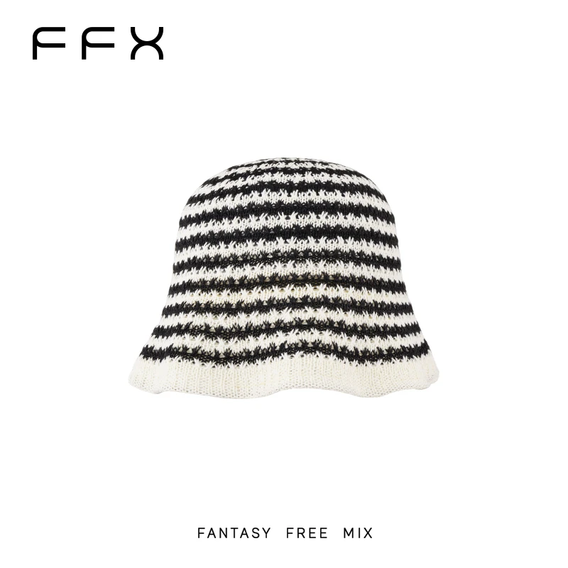 FANTASY FREE MIX【摩登漫律】高级时尚复古编织渔夫盆帽