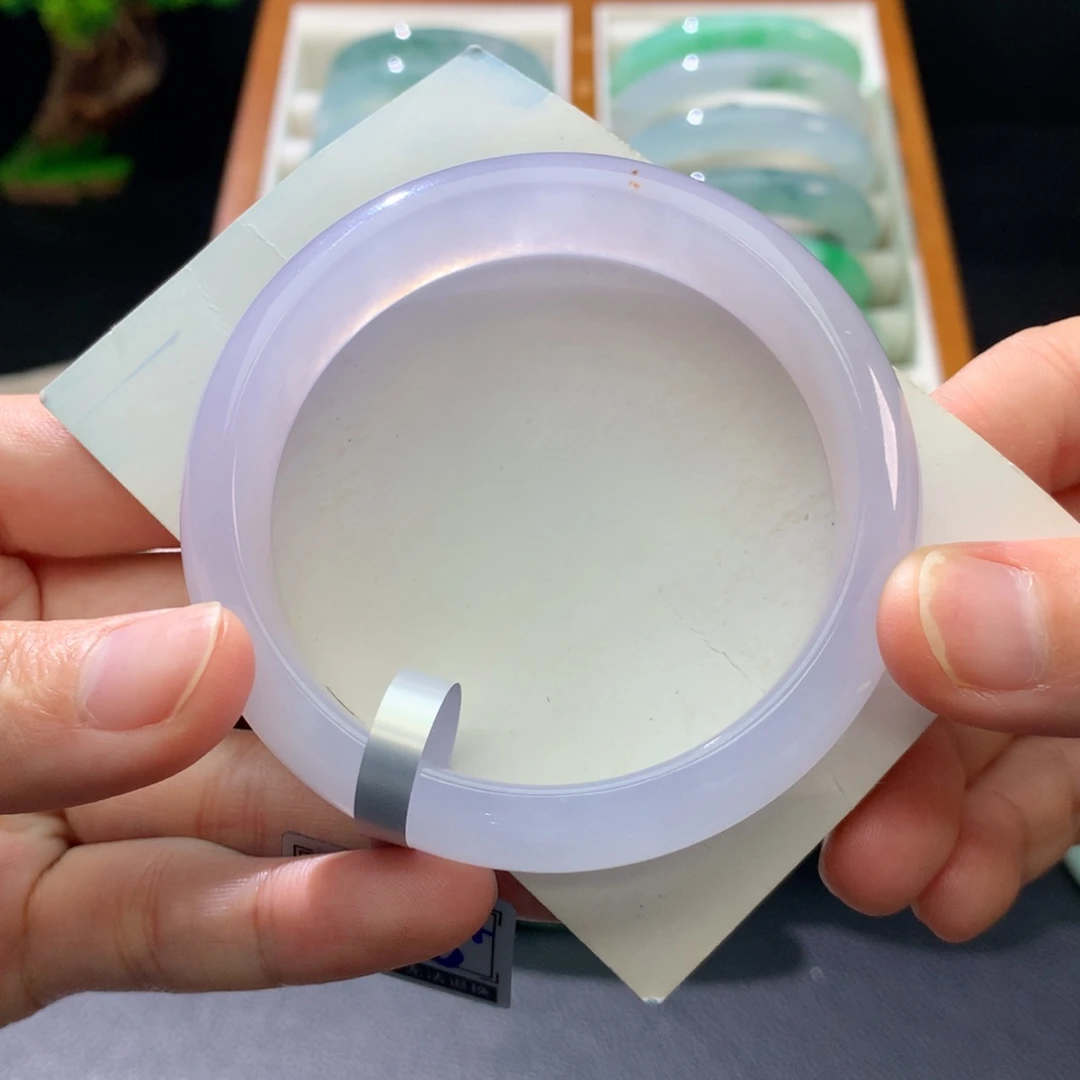 翡翠未镶嵌手镯闪购 17