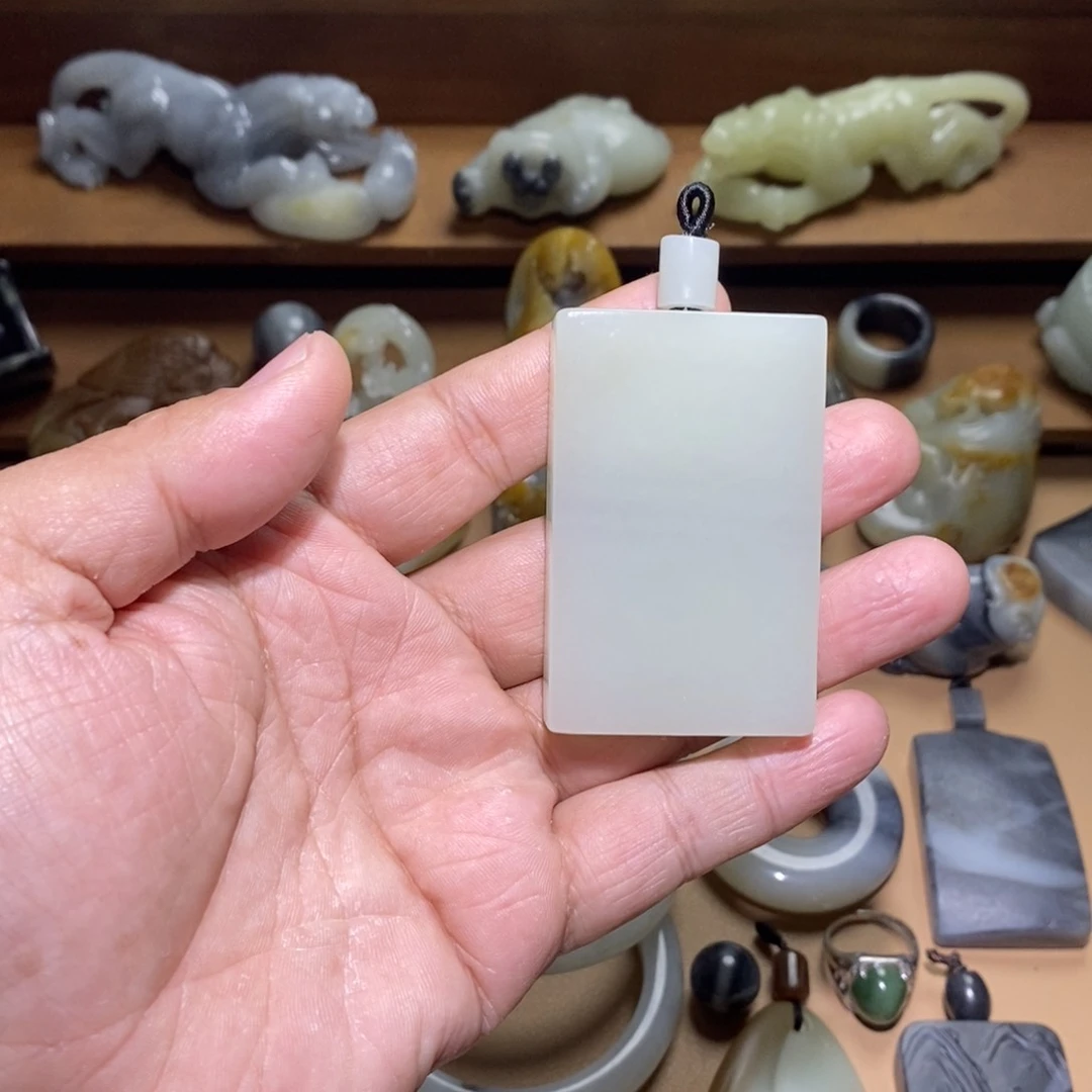 未镶嵌和田玉挂件