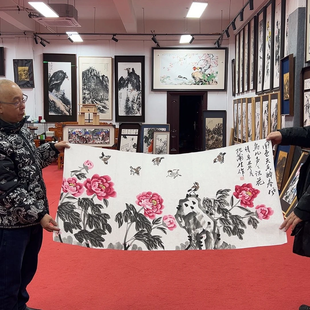 国画张蒲生老师艺术精品