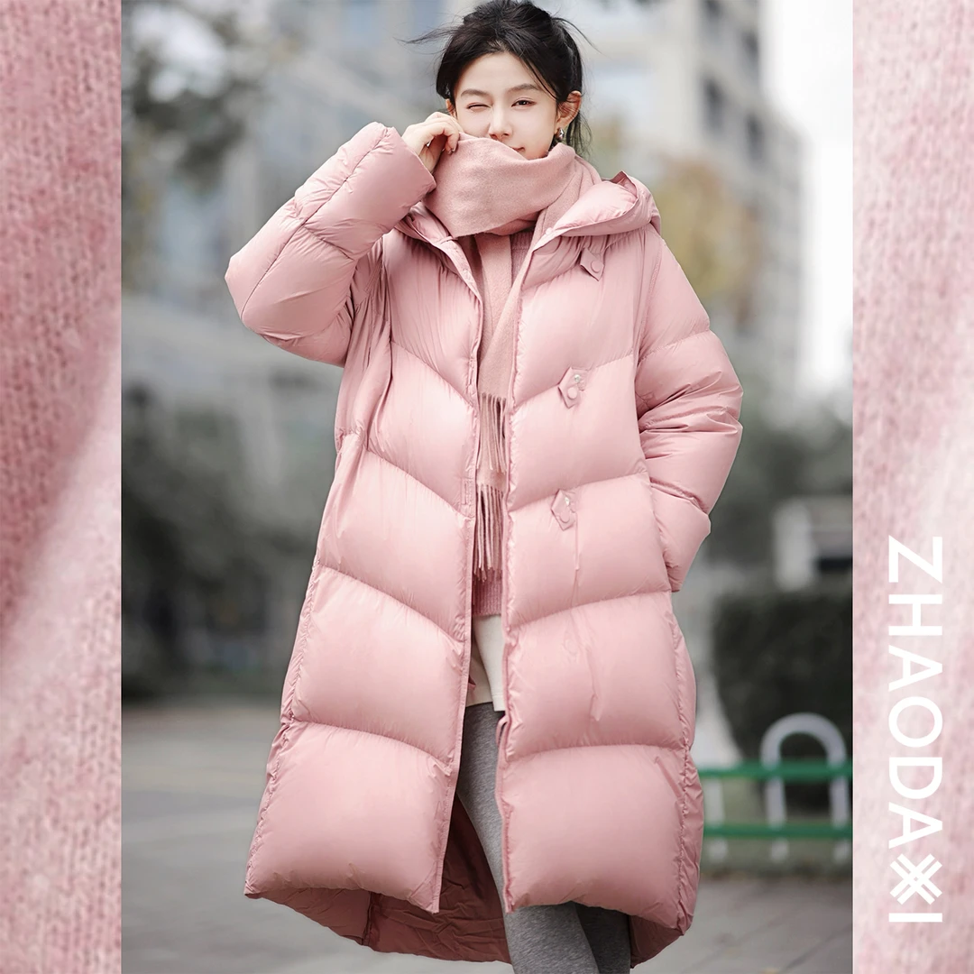 【赵大喜】现货！ 大被子鹅绒服-长款 |95绒子含量鹅绒 保暖羽绒服