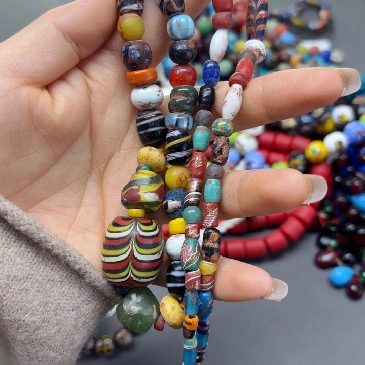 琉璃颈饰琉璃琉璃