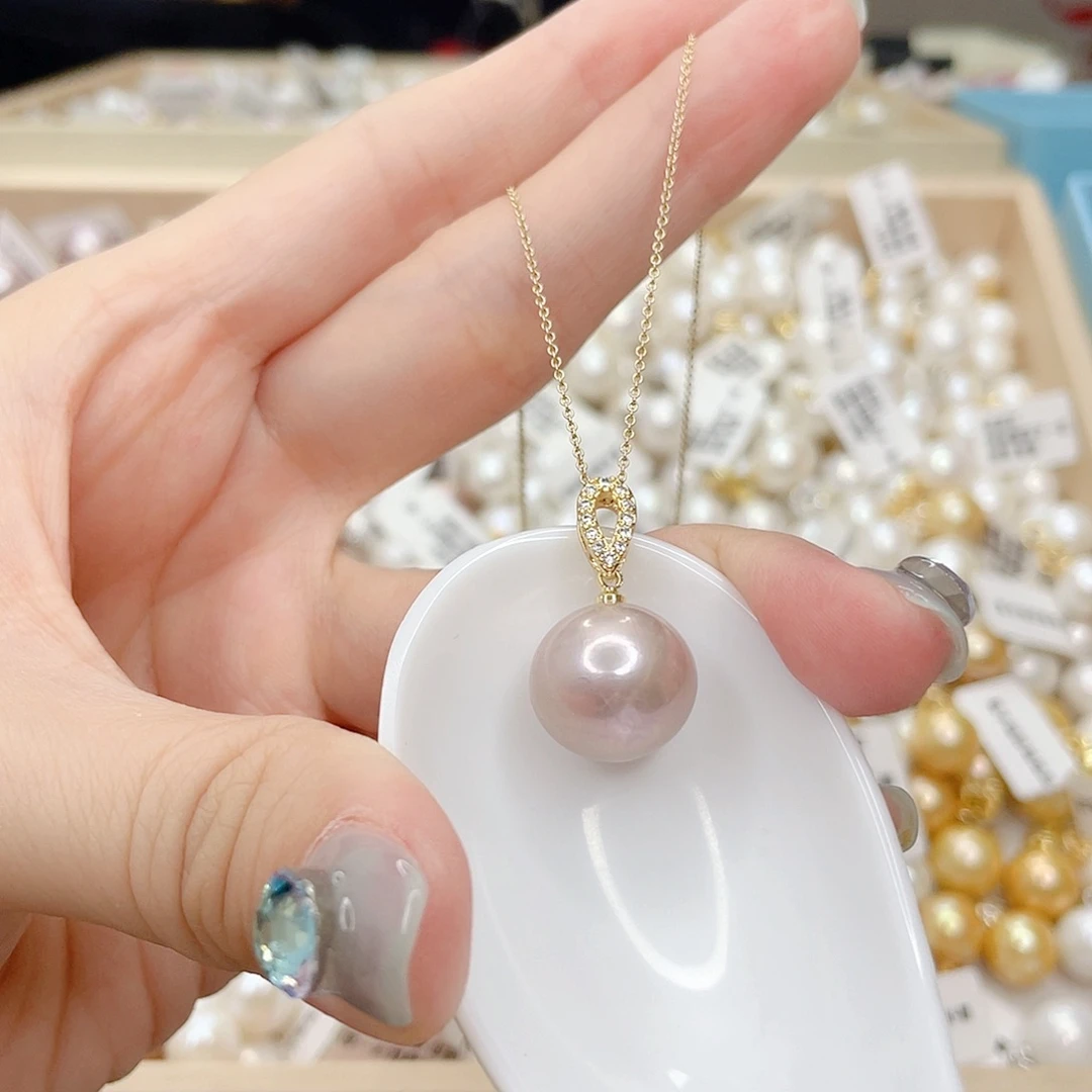 淡水珍珠合金吊坠(赠链)