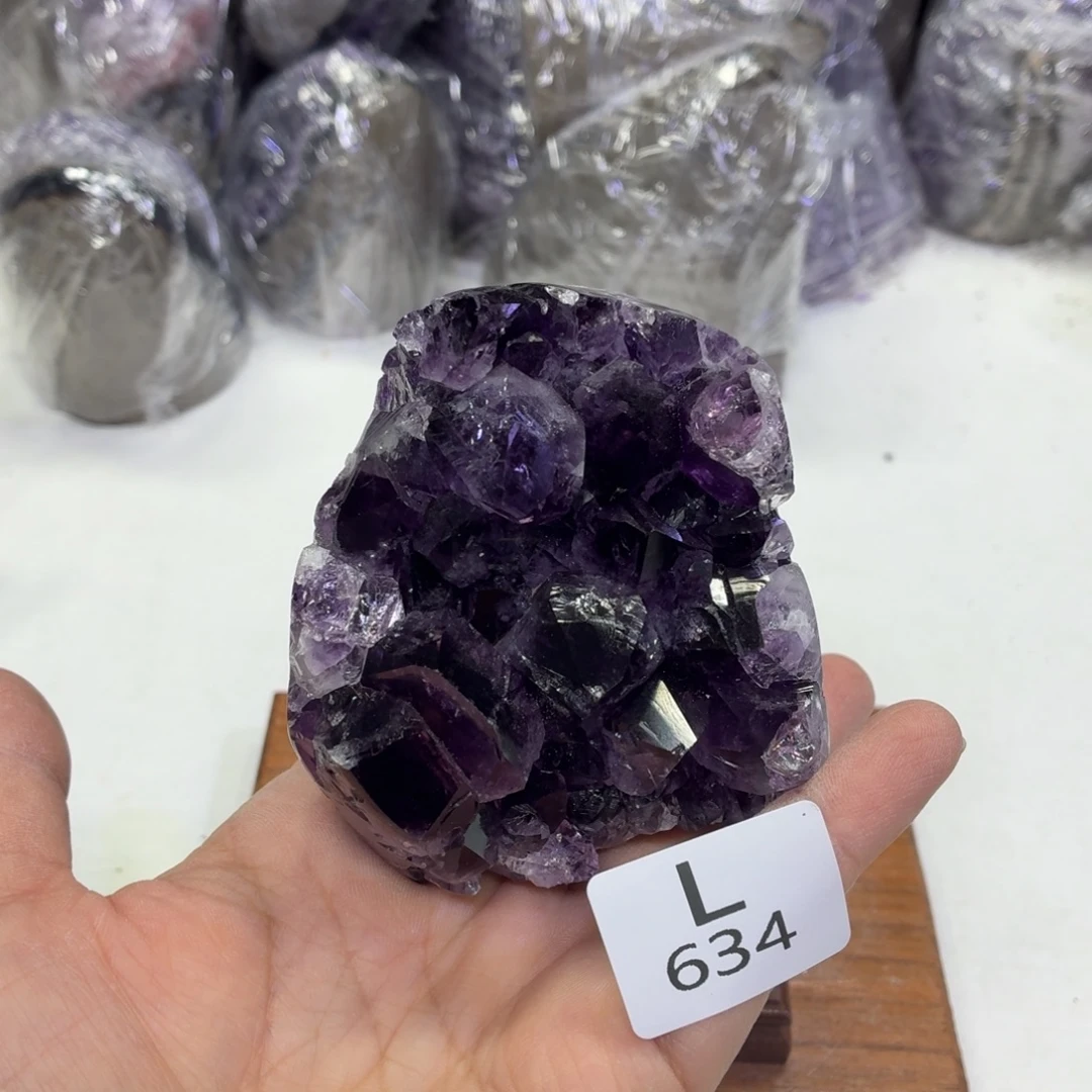 摆件水晶未镶嵌天然紫水晶