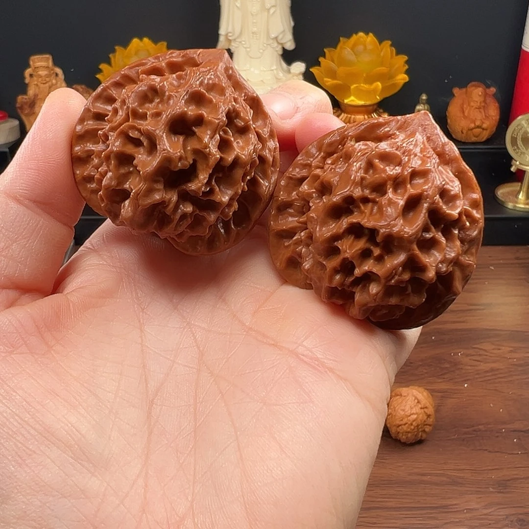 吊坠文玩核桃44龙鳞