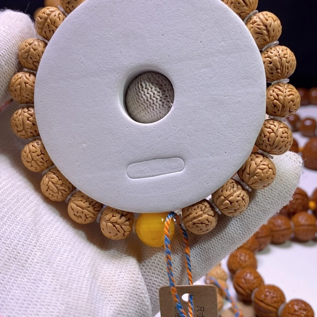 手串桃核野生小长文