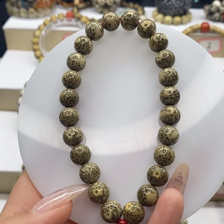 手串星月菩提10小细星正圆手持