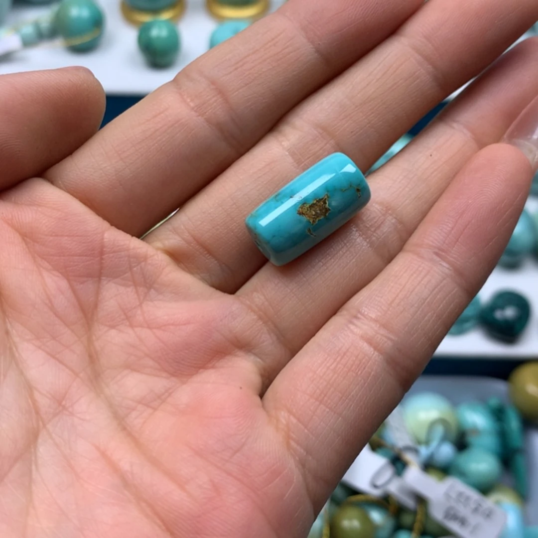 【闪购商品】未镶嵌绿松石珠宝奇石小*菇