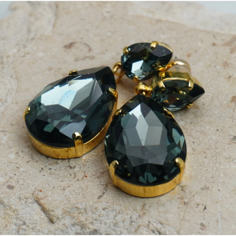 铜合金 树脂 耳饰 XL 21221