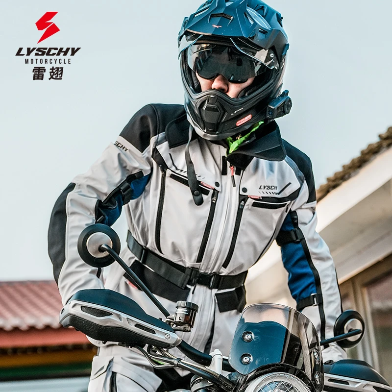 LYSCHY/雷翅3008pro征服者长途拉力服加厚耐磨骑行服防风防水摩旅